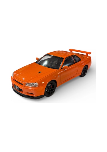 Hobbiez World 1/24 Nissan Gtr R34 - Orange