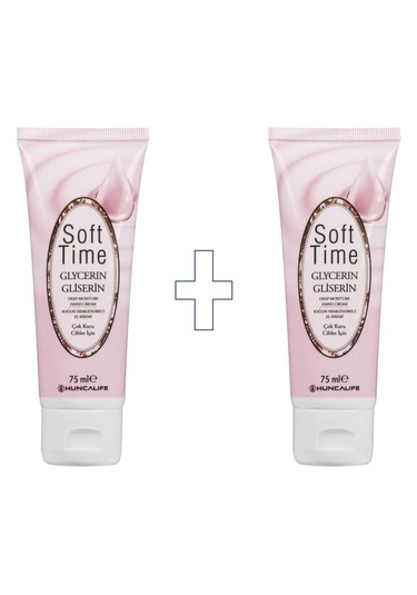 Soft Time Gliserinli, Yoğun Nemlendiricili 2 Adet El Kremi 75 Ml Diğer