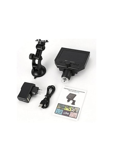 Powermaster 4.3'' 3.6mp Hd 600x Dijital Şarjlı Mikroskop