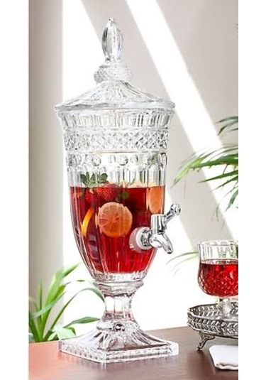 Cam Sebil, Şerbetlik, Limonatalık 3 Litre Şeffaf