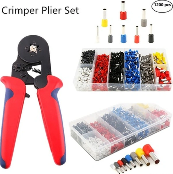 Fortunelane Profesyonel Kablaj Pencesi - 1200 Uç Seti, 0.25-10mm² Çok Fonksiyonlu