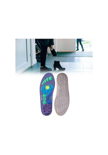 Homyl 2x Akupresür Tabanlıkları Kesilebilir Masaj Koşu