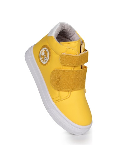 Kiko Kids Coyote Cırtlı Kız Çocuk Günlük Bot Ayakkabı Sarı Sarı