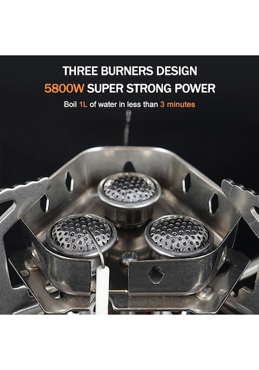 Tomshoo Üç Gözlü Ocak Gümüş