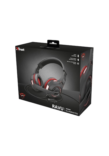 Trust 23372 GXT 407 Ravu Kulak Üstü Oyuncu Kulaklığı