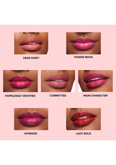 Too Faced Lady Bold Pigment Cream Lipstick Dear Diary Ruj