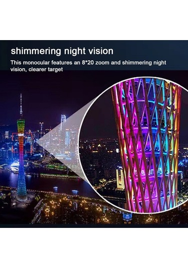 Trendooze Ve Tutma, Teleskoplar, Taşınabilir Seyahat Monokülü Monoküler Kuş Kompakt İçin Gözlemleme, Gezi El Balık Ul