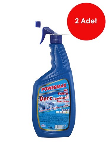 2 Adet Powermax Wc Fayans Derz Temizleyici Sprey - Pwrmx024
