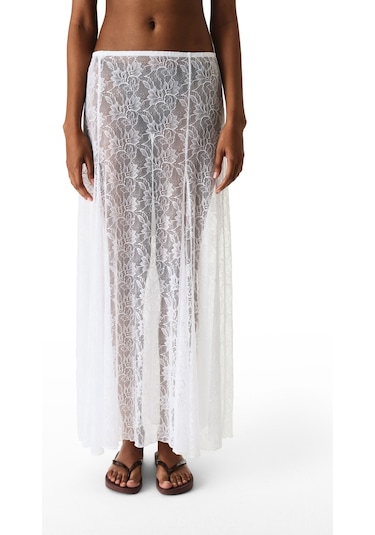Penti Lace Etek Beyaz