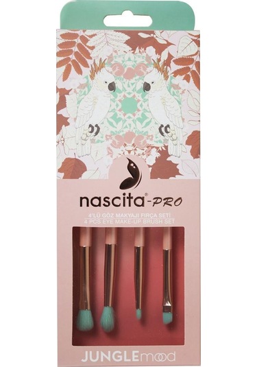 Jungle Mood 4 Lü Göz Makyaj Fırça Seti - 135