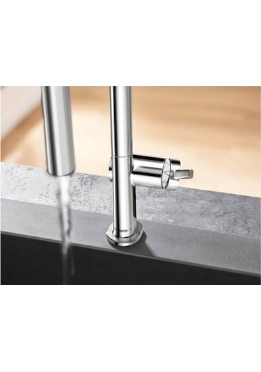 Hansgrohe M54 Tek Kollu Eviye Bataryası - 72800000 Gümüş