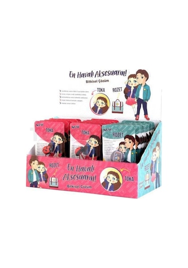 New Bit Tokası 12'li + Bit Rozeti 12'li