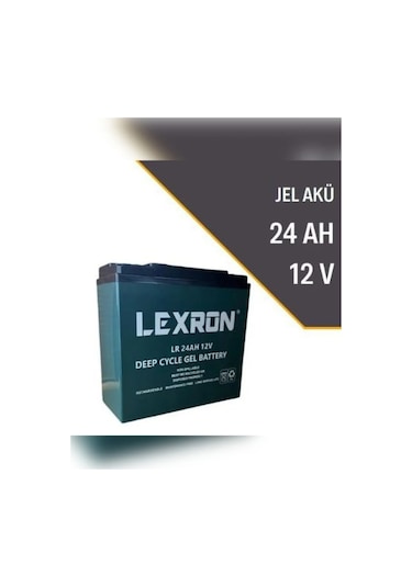 Lexron 24 Ah-12v Jel Elektrikli Araç Aküsü