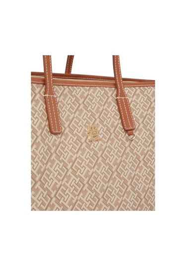 Th Monoplay Leather Tote Kadın Yeşil Çanta - Aw0aw17416 Yeşil