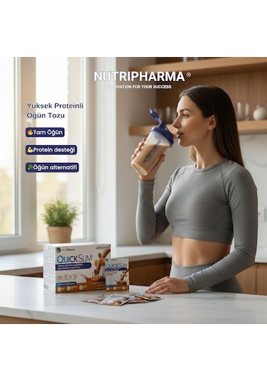 Whey Proteinli Öğün Yerine Geçen Diyet Shake Karamel Latte 30 Saşe + Shaker