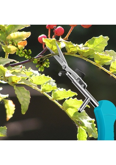 Springsun Profesyonel Bahçe Makası - Karbon Çelik & Abs, Güvenlik Kilidi, Meyve Toplama Ve Ağaç Budama İçin
