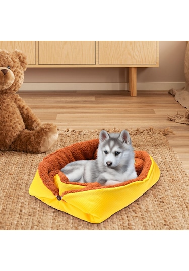 Suntek Pet Yatak Kedi Battaniyesi Uyku Pedi Yumuşak Yavru