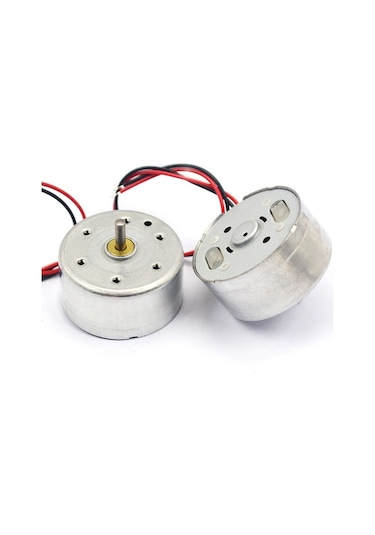 4 Adet Elektrik Üreten Mini Dc Dinamo Motoru - 5V Dinamo Motor