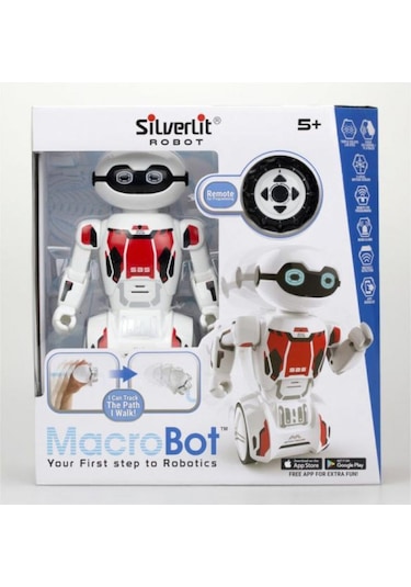 Necotoys Sılverlıt Macrobot Necotoys-sıl-88045