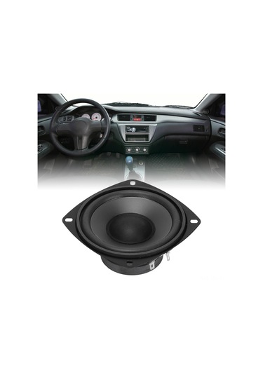 Geeroyoo Yh-400 400w 4 İnç Oto Hoparlörü - 60hz-20khz Frekans Aralığı, 93db Hassasiyet, 4 Ohm, Dürtüye Dayanıklı, Tüm Araç Ses Sistemleri İçin Siyah