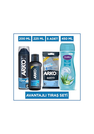 Arko Men Erkek Tıraş Seti