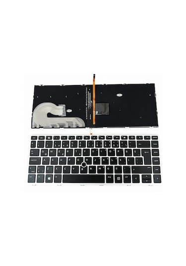 HP Uyumlu EliteBook 840 G5 3JX04EA, 3JX05EA Işıklı Klavye Tuş Takımı