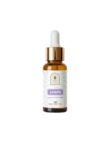 %100 Saf Lavanta Uçucu Yağı 20 Ml - Doğal Ve Sakinleştirici Terapi Yağı 20 ML