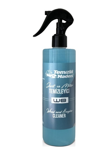 Temizlik Madeni Jant Ve Motor Temizleyici W8 - 400 Ml