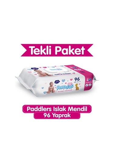 Paddlers Islak Mendil 96 Yaprak