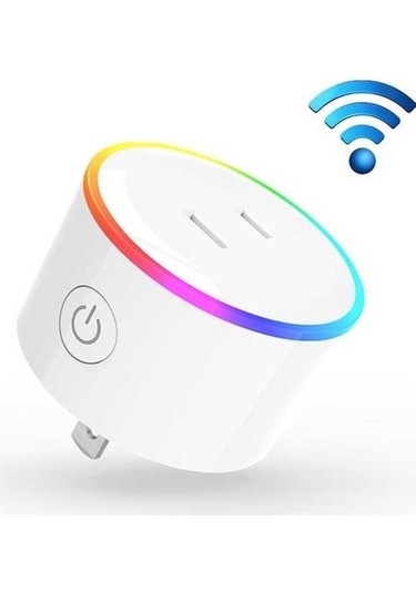 Dancemonkey 10a Rgb Sahne Işığı Wi-fi Soket Alexa Ve Google Home Dostu Ac 100-240v, Jp Fiş