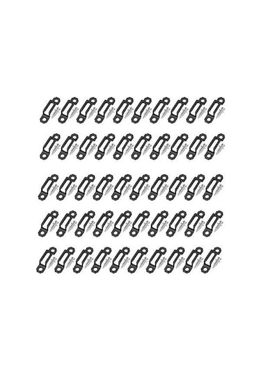 Tongxida 50 Adet Metal Konnektör Ve Vida Bağlayıcı Seti - Mutfakta Estetik Ve Dayanıklı Montaj İçin Gizli Kayışlı