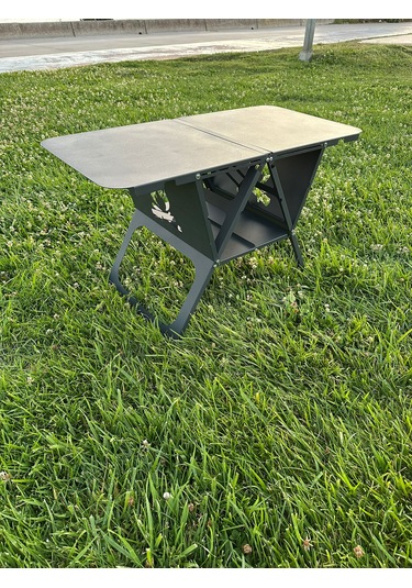 Portatif Katlanır Kamp Masası, Piknik, Plaj, Outdoor Çelik Kamp M