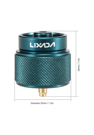 Lpg Teneke Kutu Kafa Adaptörü 1l Açık Kamp Propan Küçük Tank Girişi En417 Lindal Vana Çıkışı Gümüş