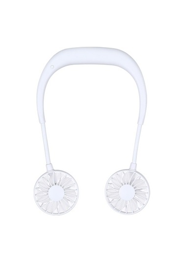 Yue Store Çok Fonksiyonlu Taşınabilir Ayarlanabilir Giyilebilir Spor Fan Beyaz 5704 Beyaz