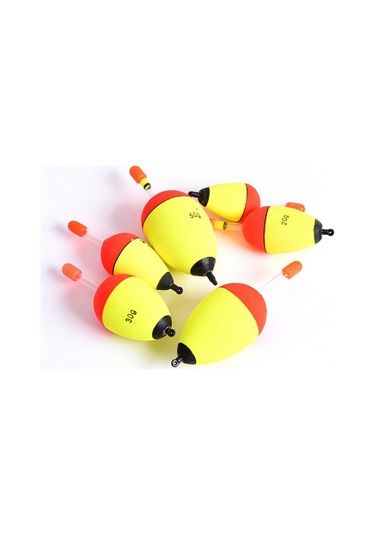 3 Adet 2.2-4.4g Eva Şamandıra Aydınlık Şamandıra Balık Yemi Dedektörü Balıkçılık Aksesuarları 50g