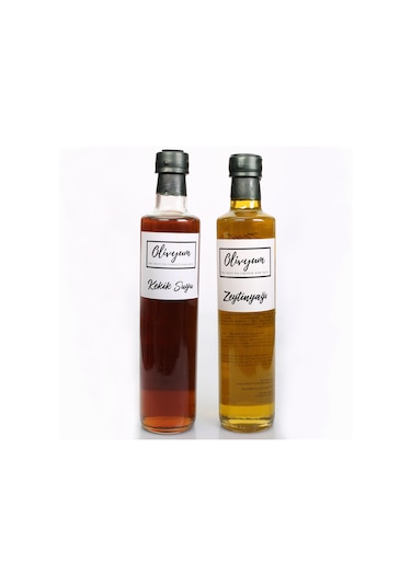 Olivyum Zeytinyağ + Kekik Suyu Cam Şişe 2 x 500 ML