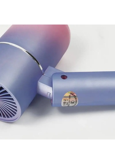 Negatif Iyon Saç Kurutma Makinesi Hızlı Kurutma Kollajen Saç Bakımı Aşırı Isınma Koruması Ile Pink Purple Gradient