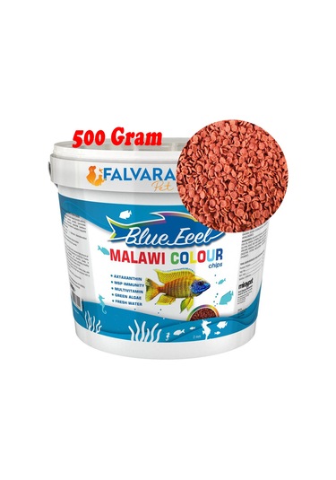 Blue Feel Malawi Colour Chips Balık Yemi 500 G