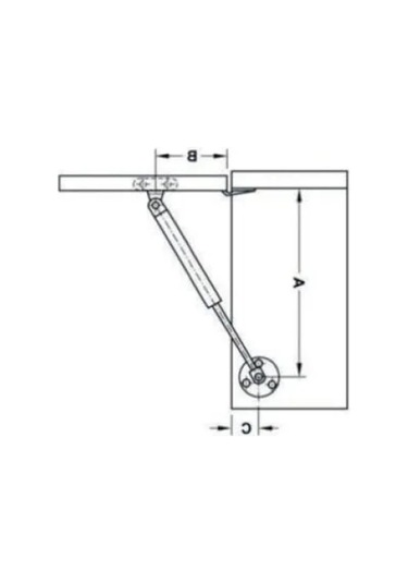 2 Adet Gazlı Amortisör Piston Seti - 100n 27 Cm 1