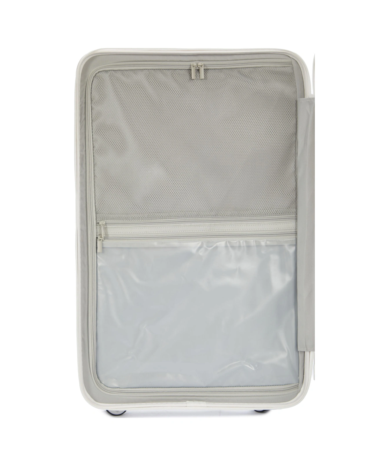 Pierre Cardin Büyük Ve Orta Boy 2'li Set %100 Polipropilen Valiz Beyaz 04pc7080 Beyaz