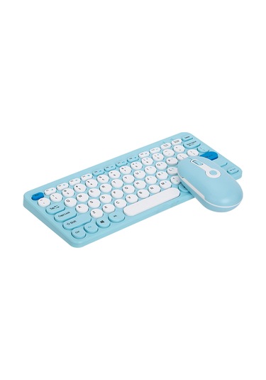 Yunboo Kablosuz Klavye Ve Mouse Seti - Ergonomik, Sessiz, 2.4g Bağlantılı, 10 Metre Menzil