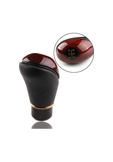 Siyah Yedek Araba Vites Kolu Dişli Evrensel 5 Hız