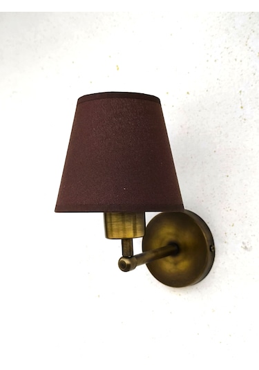 Shimmer Duvar Apliği Eskitme Gold Kahverengi Başlıklı Kahverengi