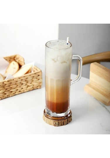 Metabagua Bira Kupası Kahve Kupa Cam Bardak Priz Kupa Termal Bardak Drinkware Arkadaşlar Içme Süt Çay Meyve Suyu Kahve A1apuq Şeffaf