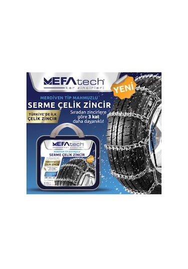 195/60/15 Mefatech 640X13 Merdiven Tip Serme Zincir