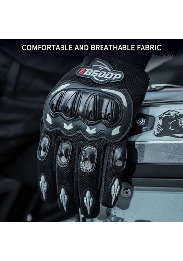 Dancemonkey Bsddp Motosiklet Eldiveni - Nefes Alabilir, Darbeye Dayanıklı, Kaymayı Önleyici Eldiven