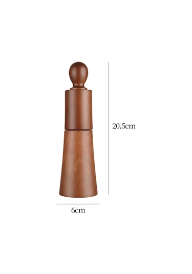 Homyl Ahşap Karabiber Değirmeni Taşınabilir Stil-a