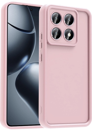 Xiaomi 14t Kılıf Kamera Korumalı Zore Ananas Kapak Çok Renkli