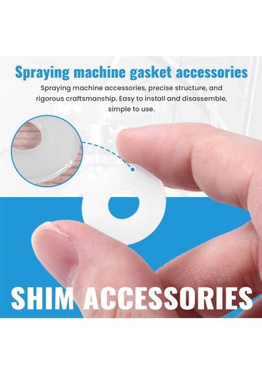 Xurunkeji 20 Adet Havasız Püskürtme Makinesi Aleti Uzatma Çubuğu Contası Püskürtme Çubuğu Contası Havasız Püskürtme Makinesi Aksesuarları