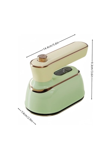 Topshop1 Gri Taşınabilir Hızlı Buhar Ütüsü 1000w 40w Seçenekleri 70ml 50ml Su Haznesi Ev Seyahat Kırışıklık Giderici Ölçü Kabı Isıya Dayanıklı Ped